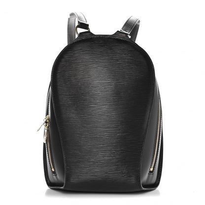 Louis Vuitton Epi Mabillon Backpack Black 1 of 9