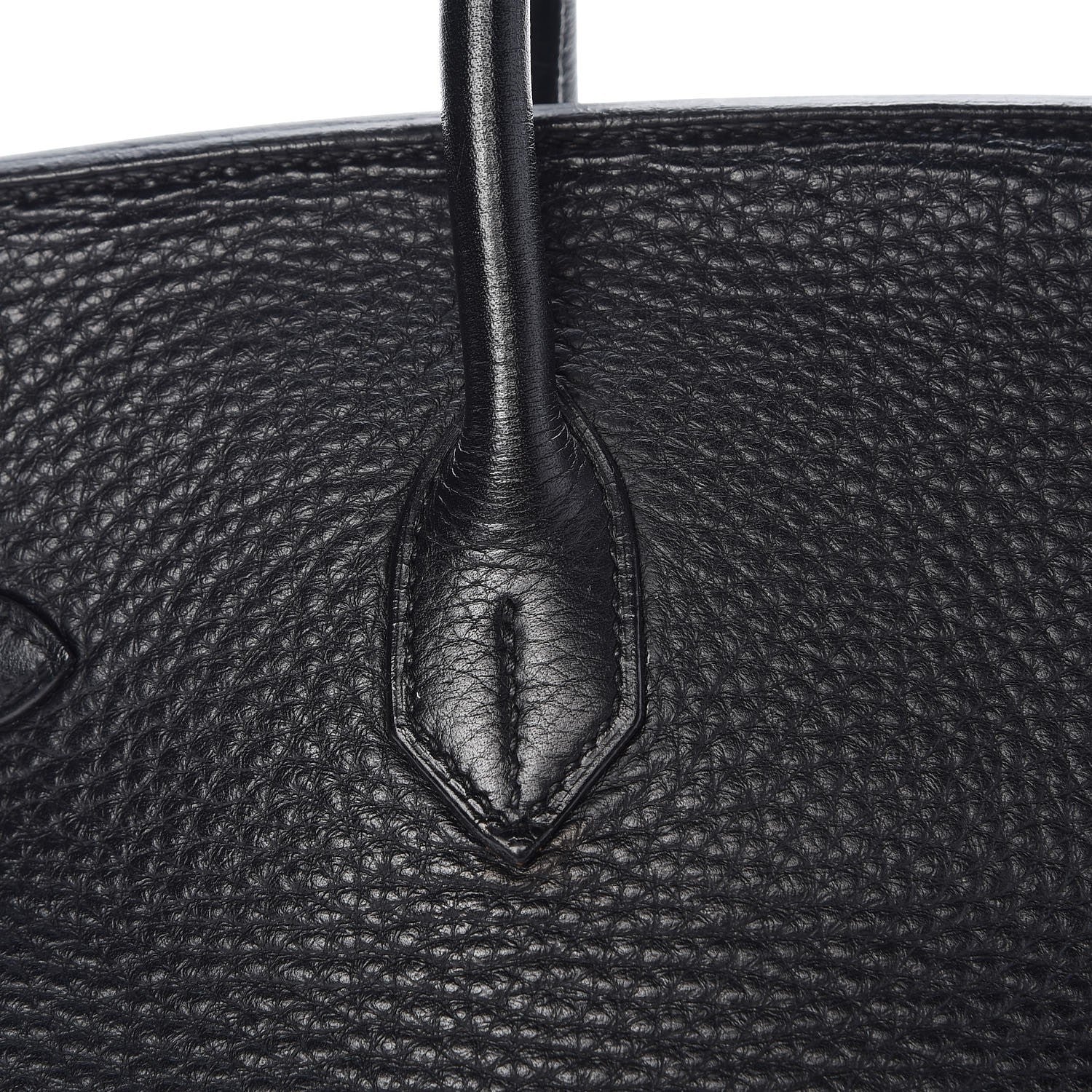 Hermes Taurillon Clemence Birkin 35 Black 29 of 33