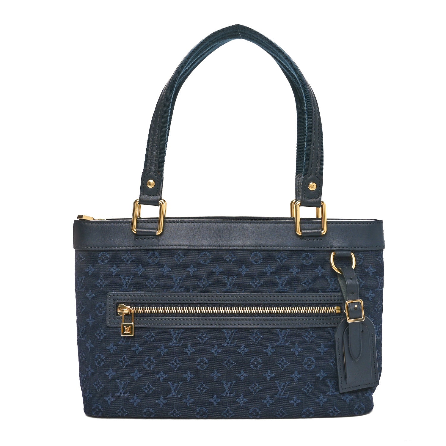Louis Vuitton Mini Monogram LUCILLE PM Blue 1 of 9
