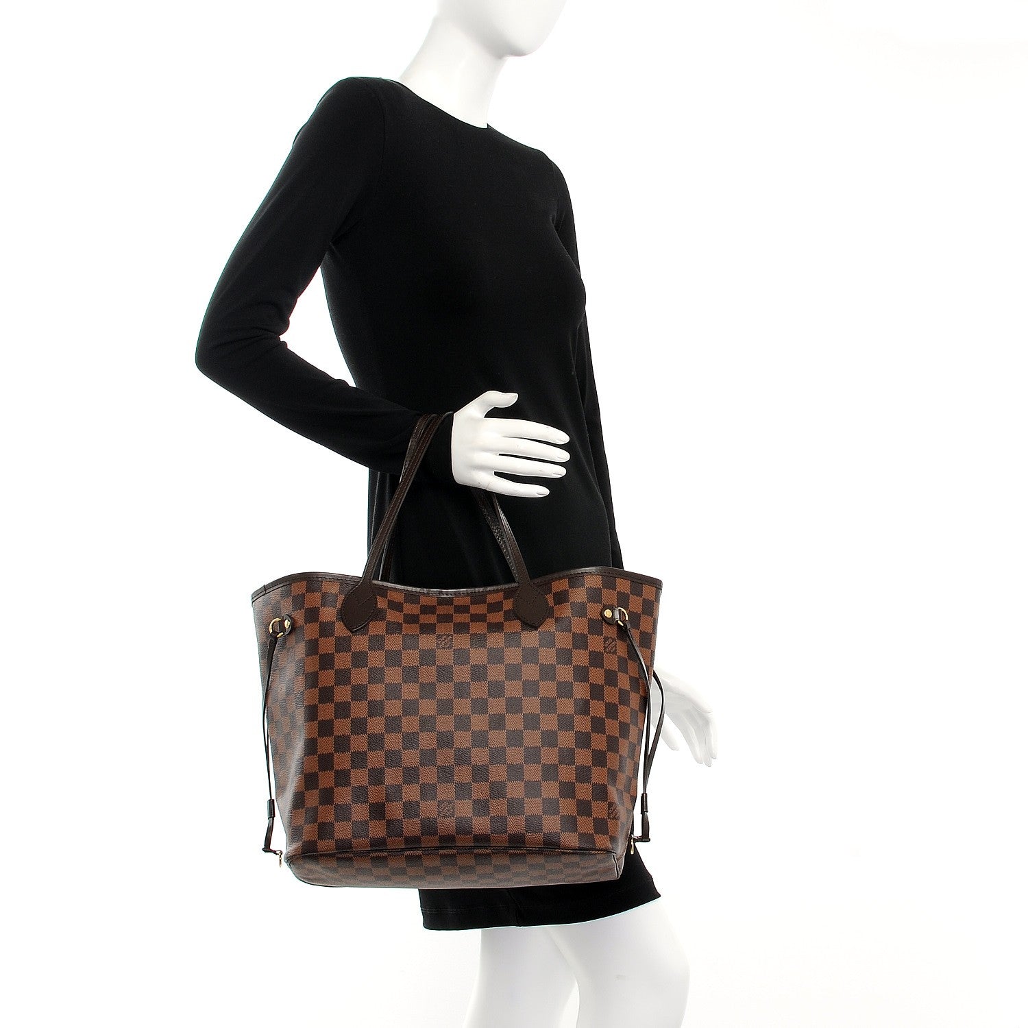 Louis Vuitton Damier Ebene Neo Neverfull MM 2 of 8