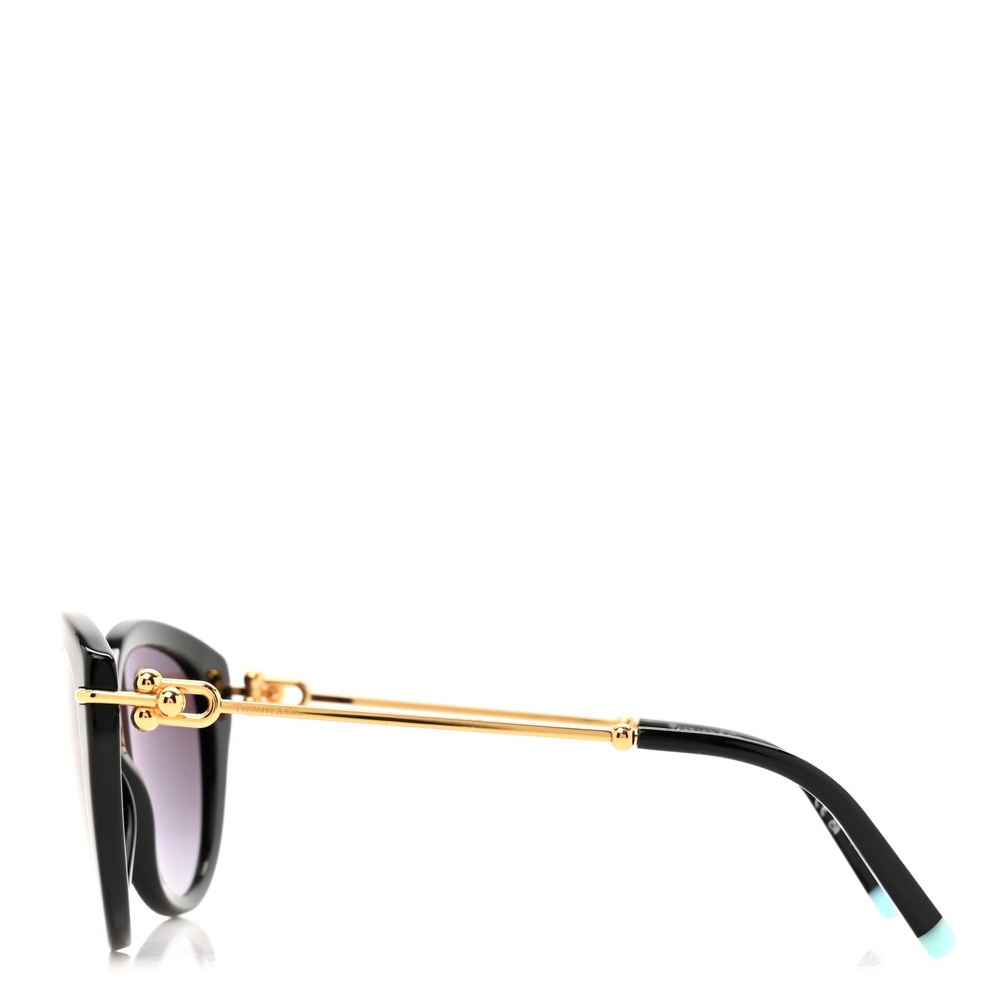 1837 Cat Eye TF4187 Sunglasses Black Gold