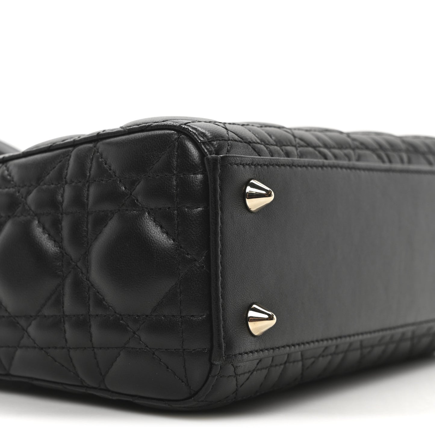 Lambskin Cannage Small My ABCDior Lady Dior Black