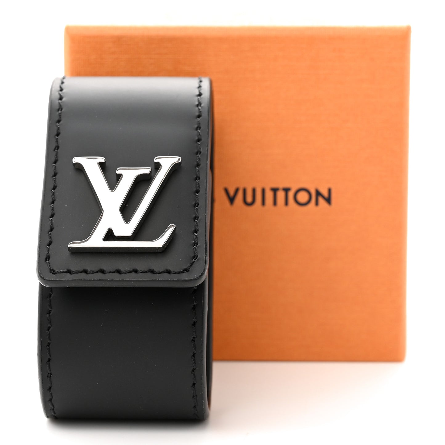 Calfskin Bag Holder Black