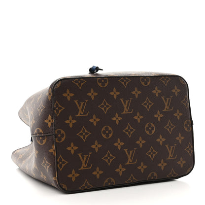 Louis Vuitton Monogram Neonoe MM Blue Jean 4 of 9