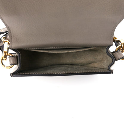 Chloe Calfskin Suede Small Nile Bracelet Bag Motty Grey 5 of 13