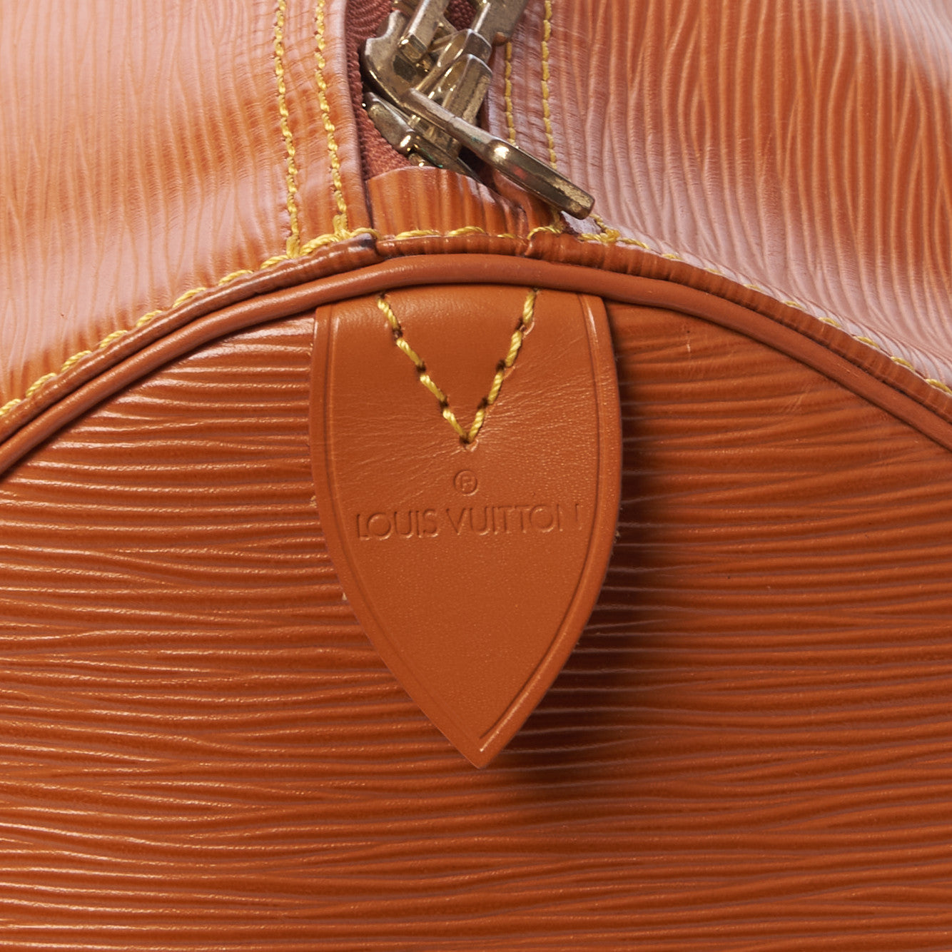 Louis Vuitton Epi Keepall 55 Cipango 8 of 9
