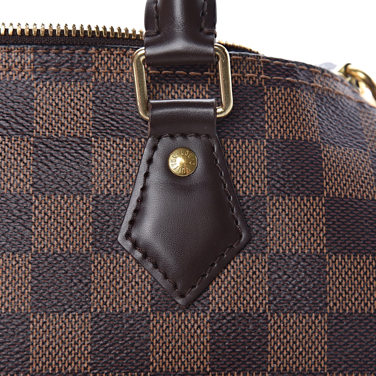 Louis Vuitton Damier Ebene Speedy Bandouliere 25 9 of 17