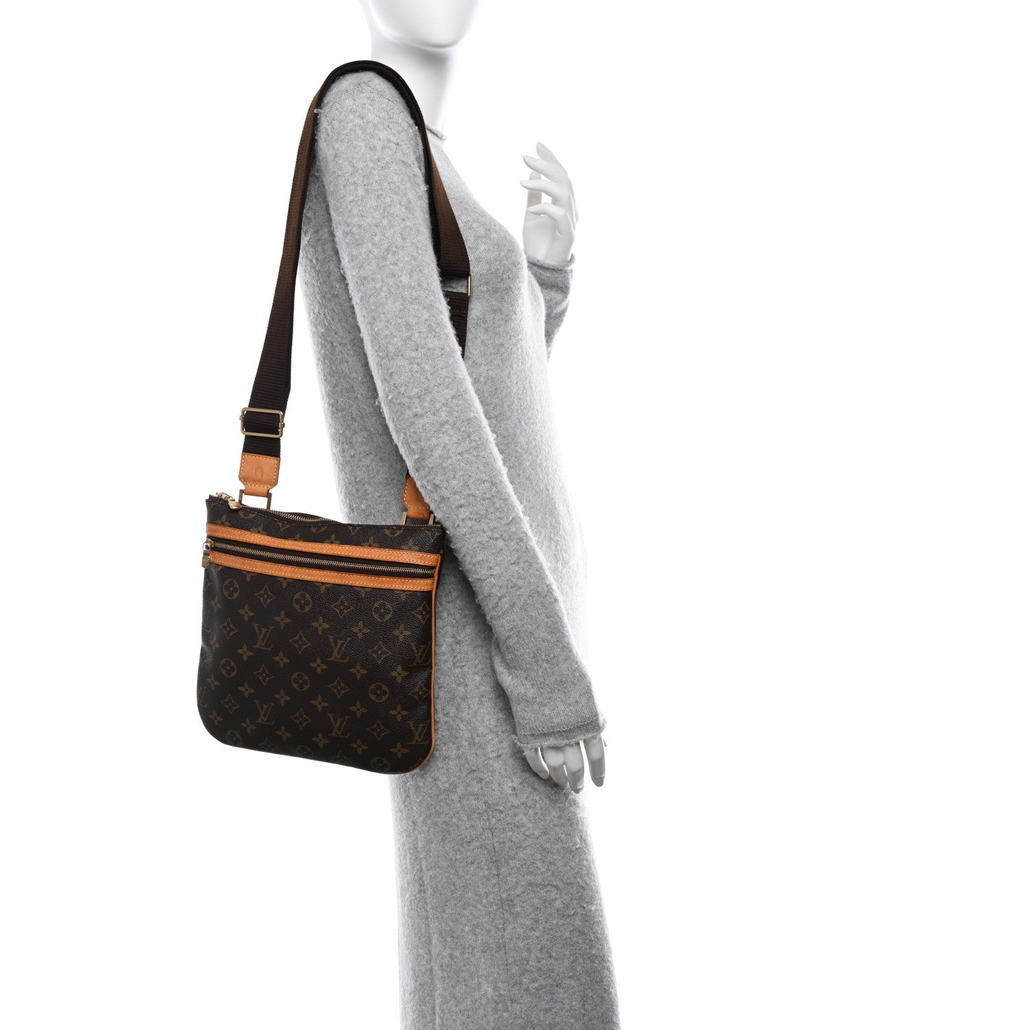 Louis Vuitton LOUIS VUITTON Monogram Bosphore Pochette 2 of 11