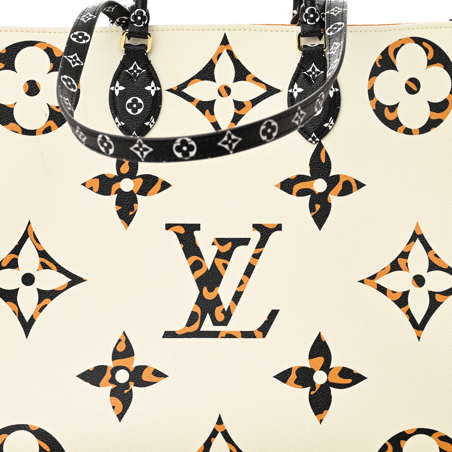 Louis Vuitton Monogram Giant Jungle Onthego GM Ivory 8 of 12