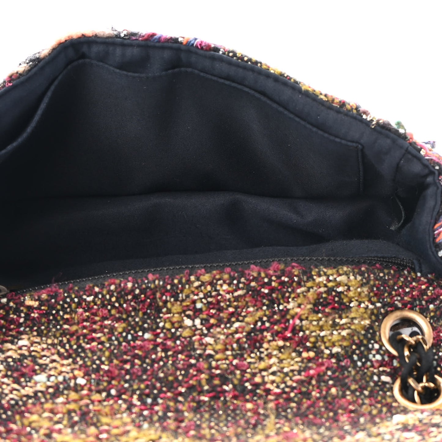 Tweed Crystal Embellished Paris Byzance Reissue 2.55 Classic 225 Flap