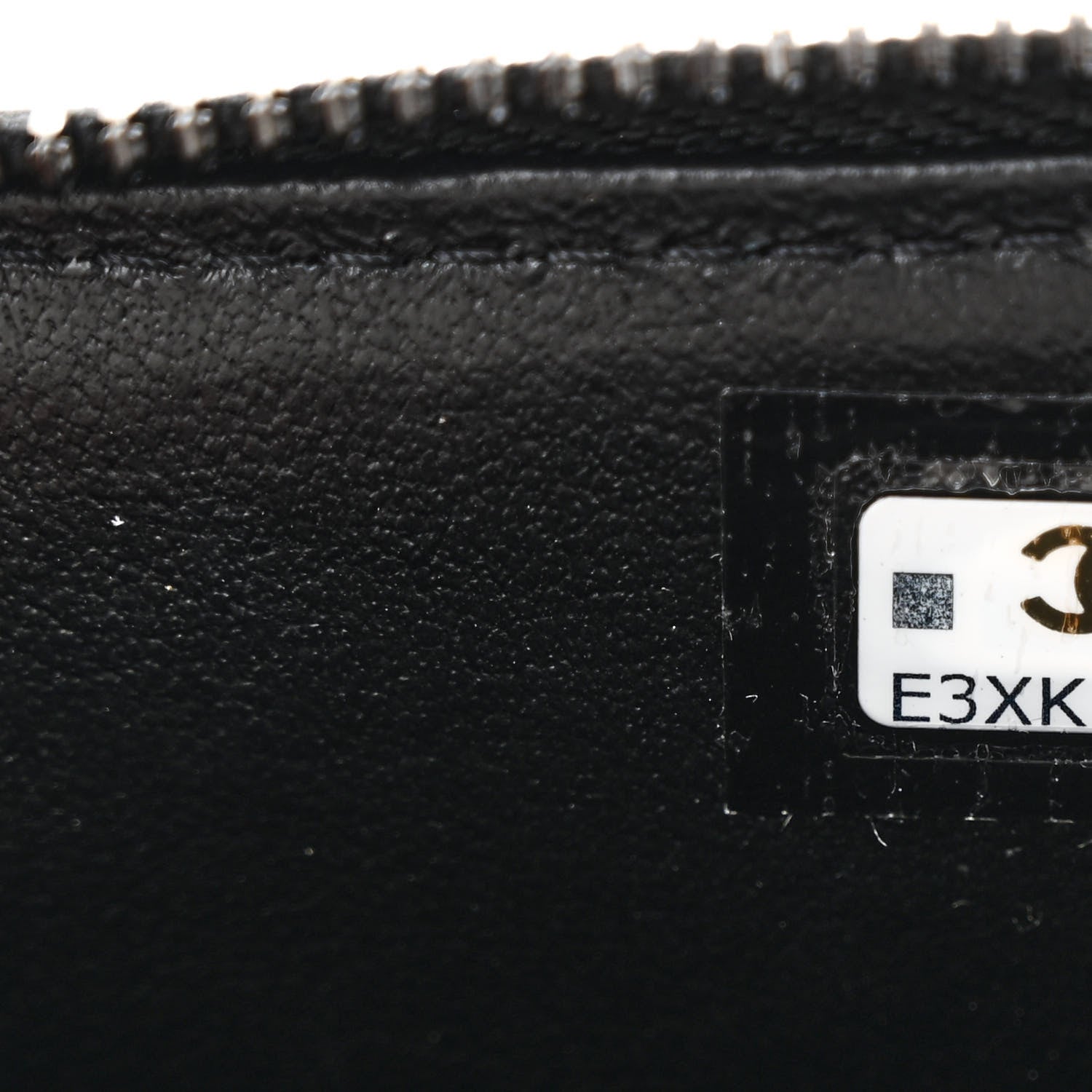 Chanel Lambskin Satin Strass Studded Clutch With Chain So Black 7 of 10