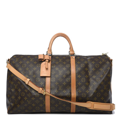 Louis Vuitton Monogram Keepall Bandouliere 55 1 of 12