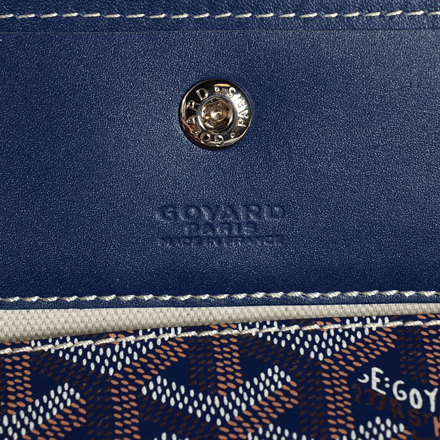 Goyardine Saint Louis GM Navy