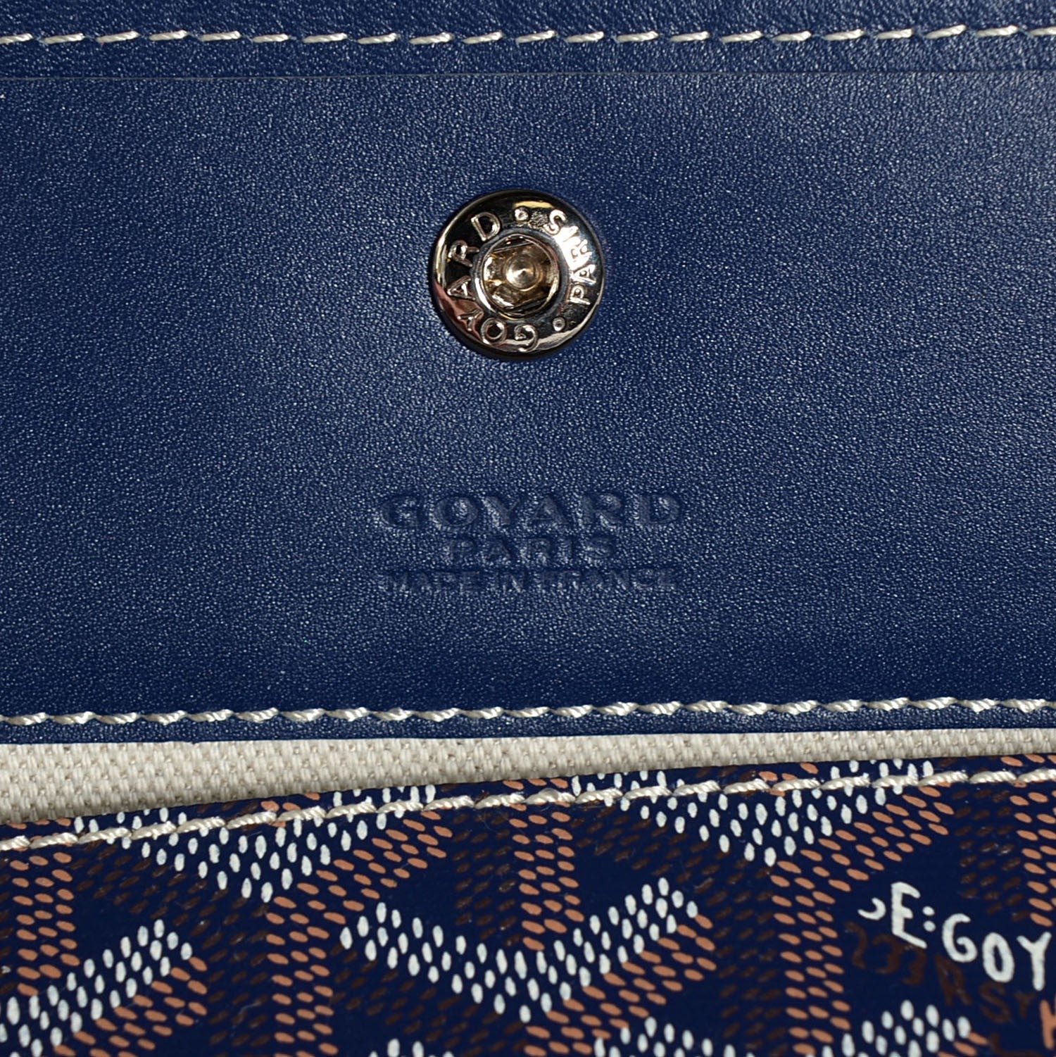 Goyard Goyardine Saint Louis GM Navy 7 of 9