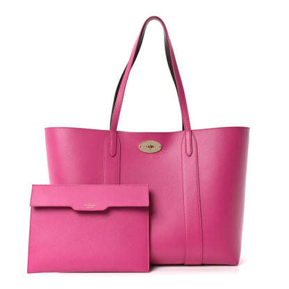 Mulberry Small Classic Grain Bayswater Tote Pink 4 of 11