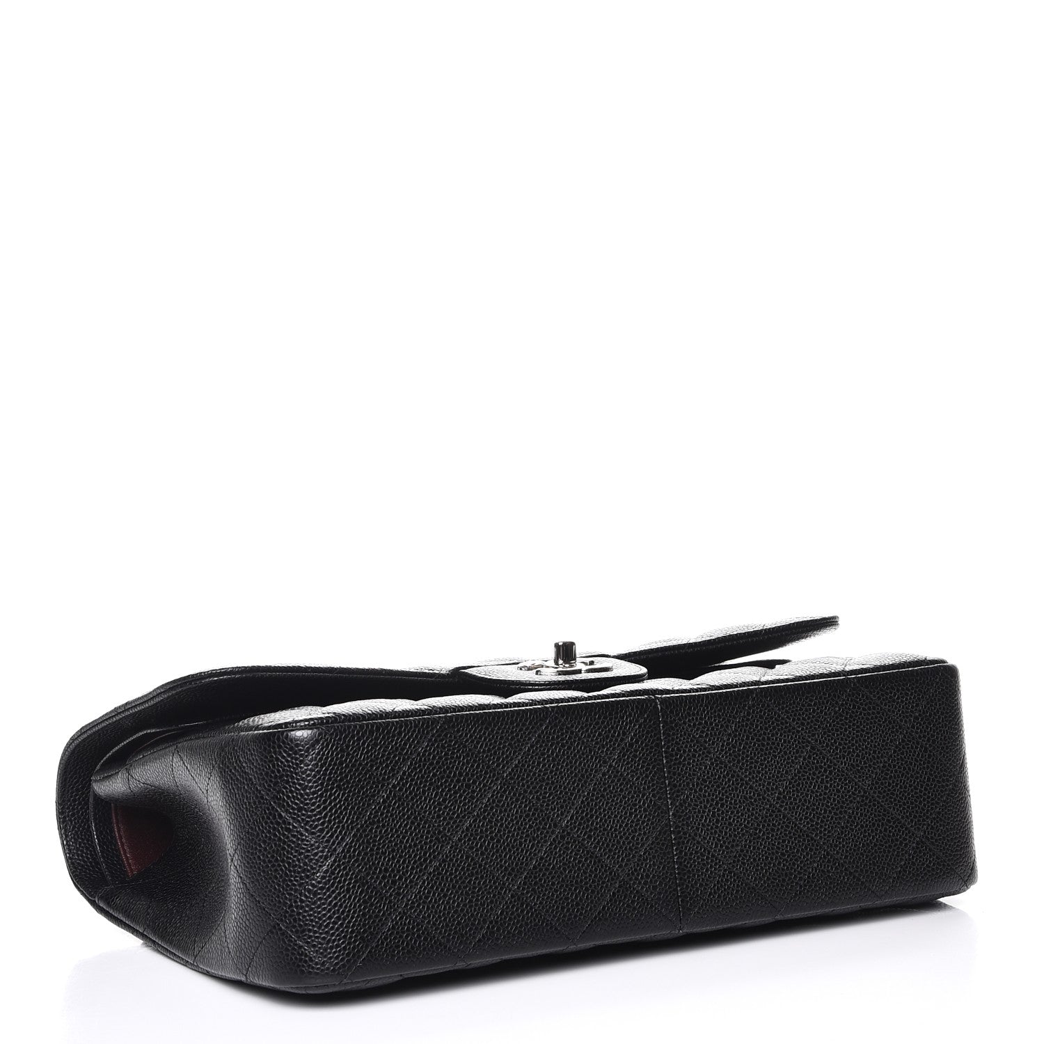 Chanel Caviar Quilted Jumbo Double Flap Black 5 of 9