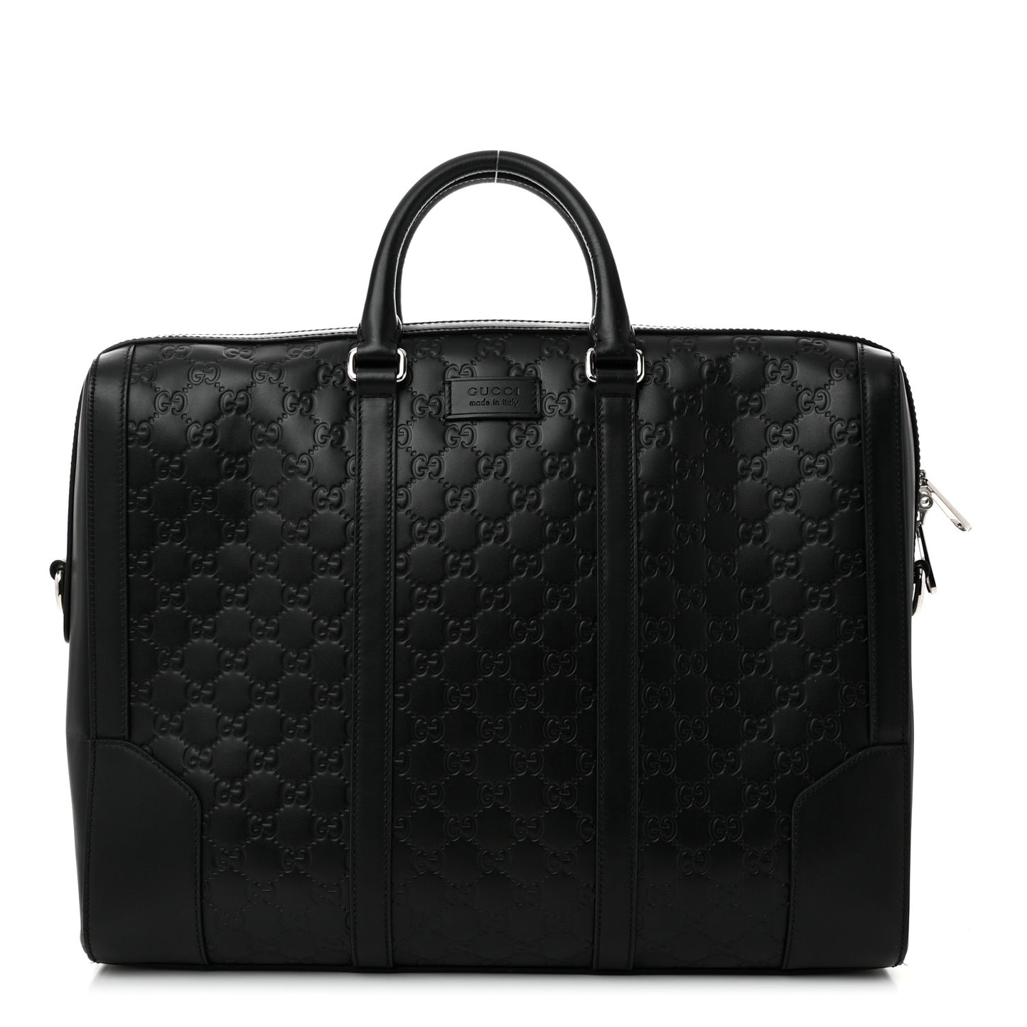 Guccissima Signature Eden Briefcase Black