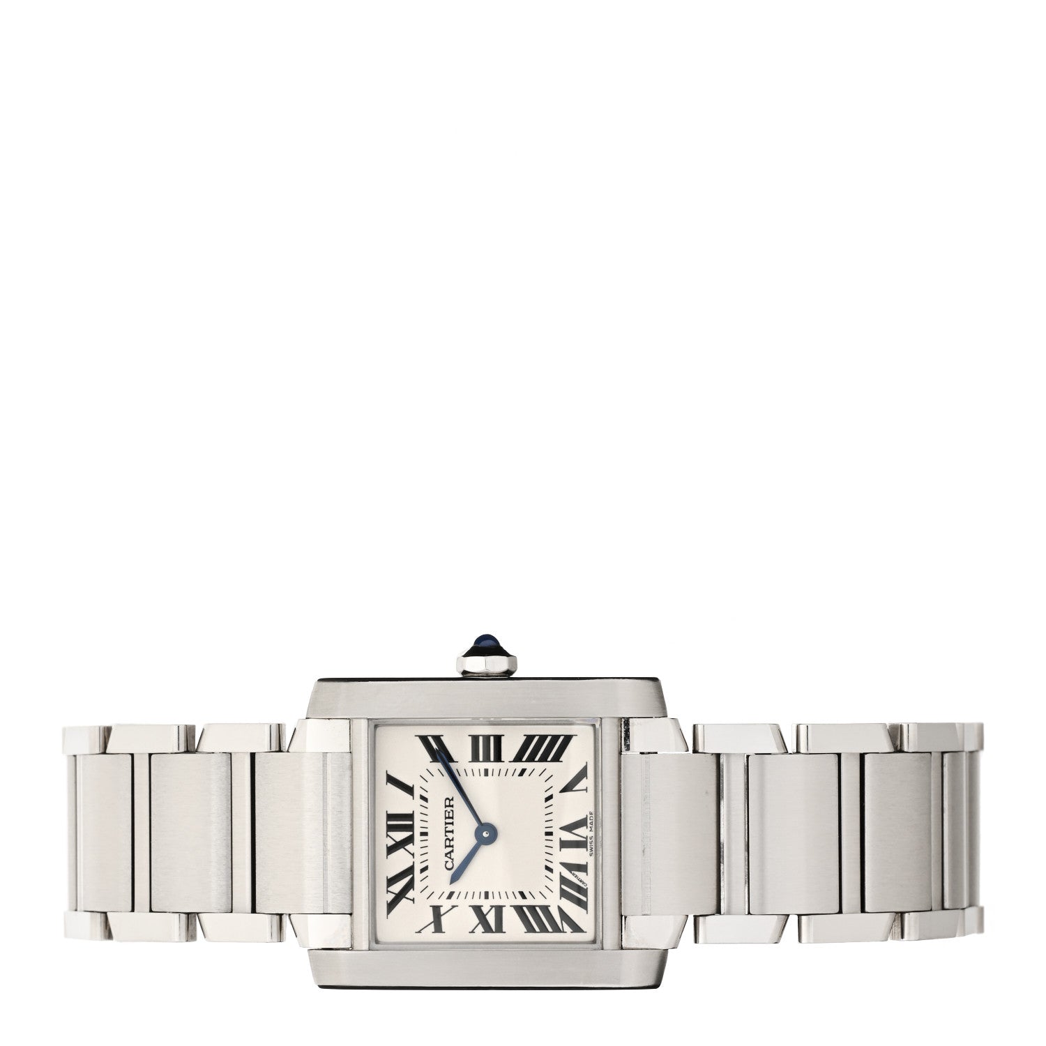Cartier Stainless Steel 20mm Tank Francaise Quartz Watch 2 of 4