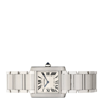 Cartier Stainless Steel 20mm Tank Francaise Quartz Watch 2 of 4