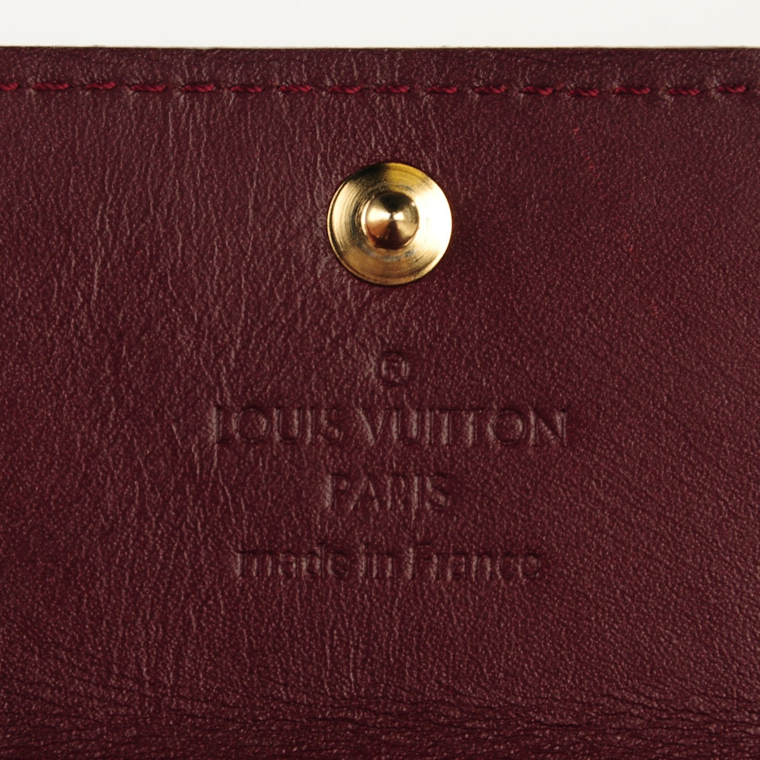 Louis Vuitton Vernis Multicles 4 Key Holder Rouge Fauviste 6 of 7