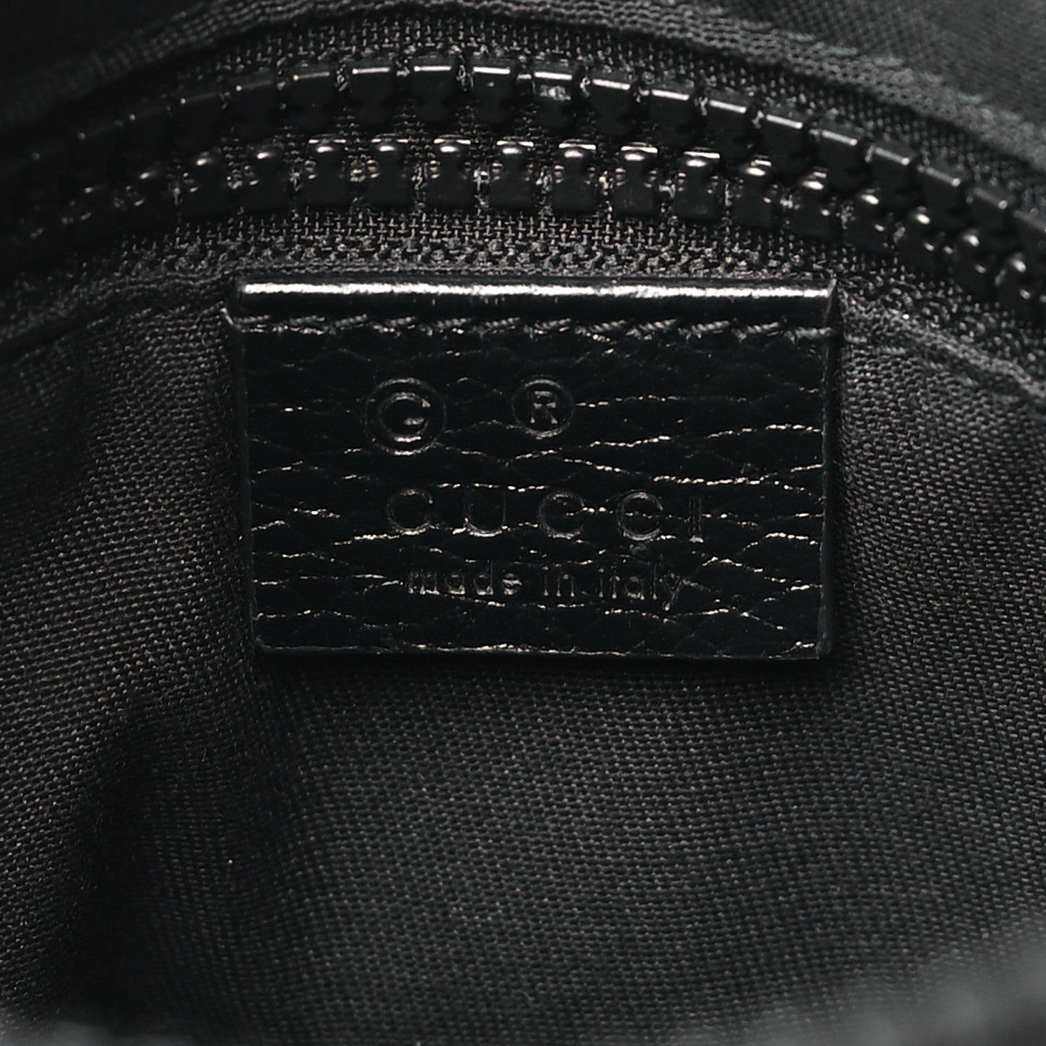 Gucci Nylon Monogram Mini Flat Messenger Bag Black 6 of 9