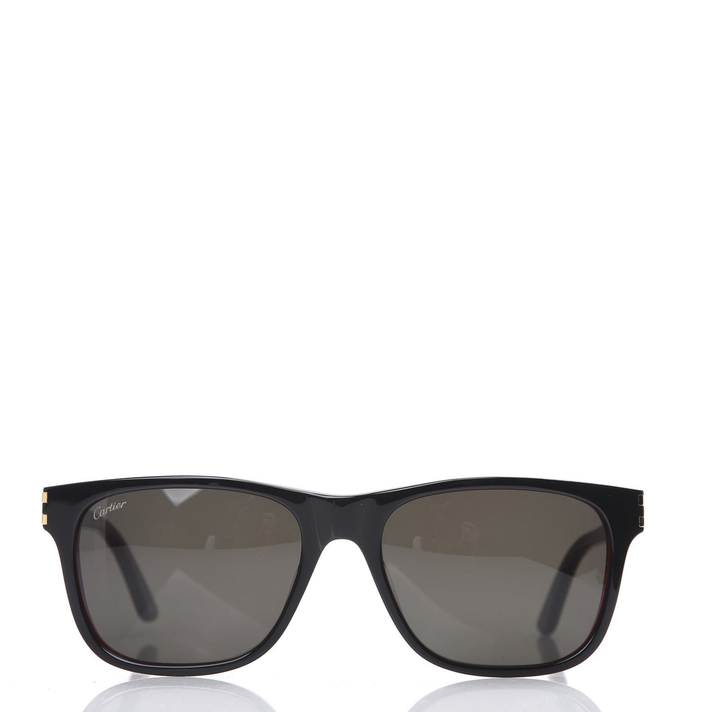 Acetate CT0001S Rectangular Sunglasses Black