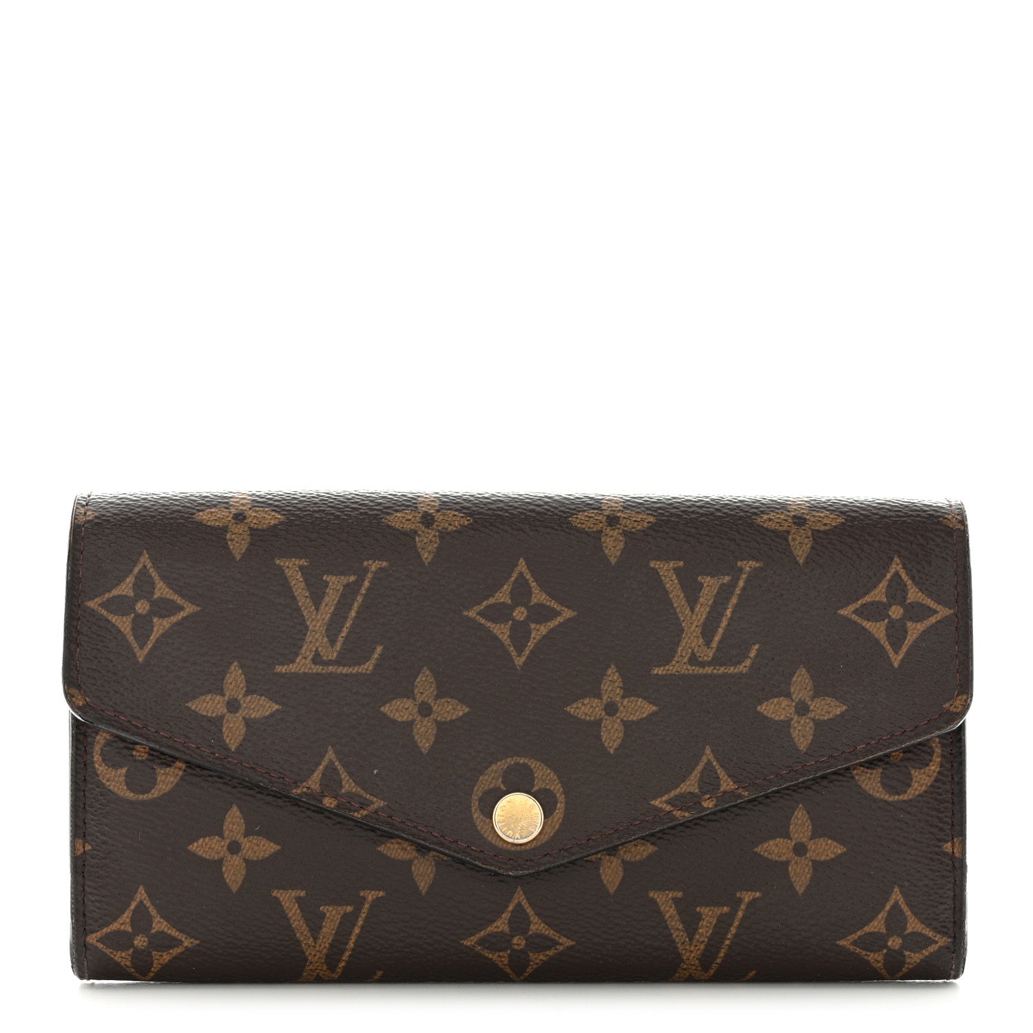 Louis Vuitton Monogram Sarah Wallet NM Coquelicot 1 of 12