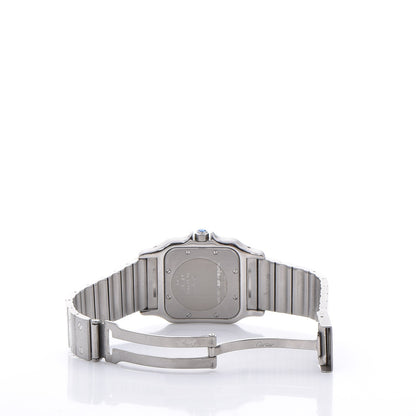 Cartier Stainless Steel 29mm Santos De Galbee Quartz Watch 7 of 10