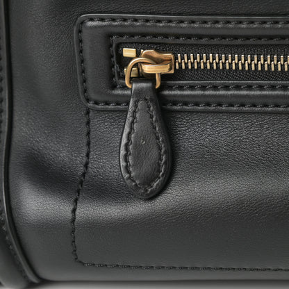Celine Smooth Calfskin Mini Luggage Black 15 of 16