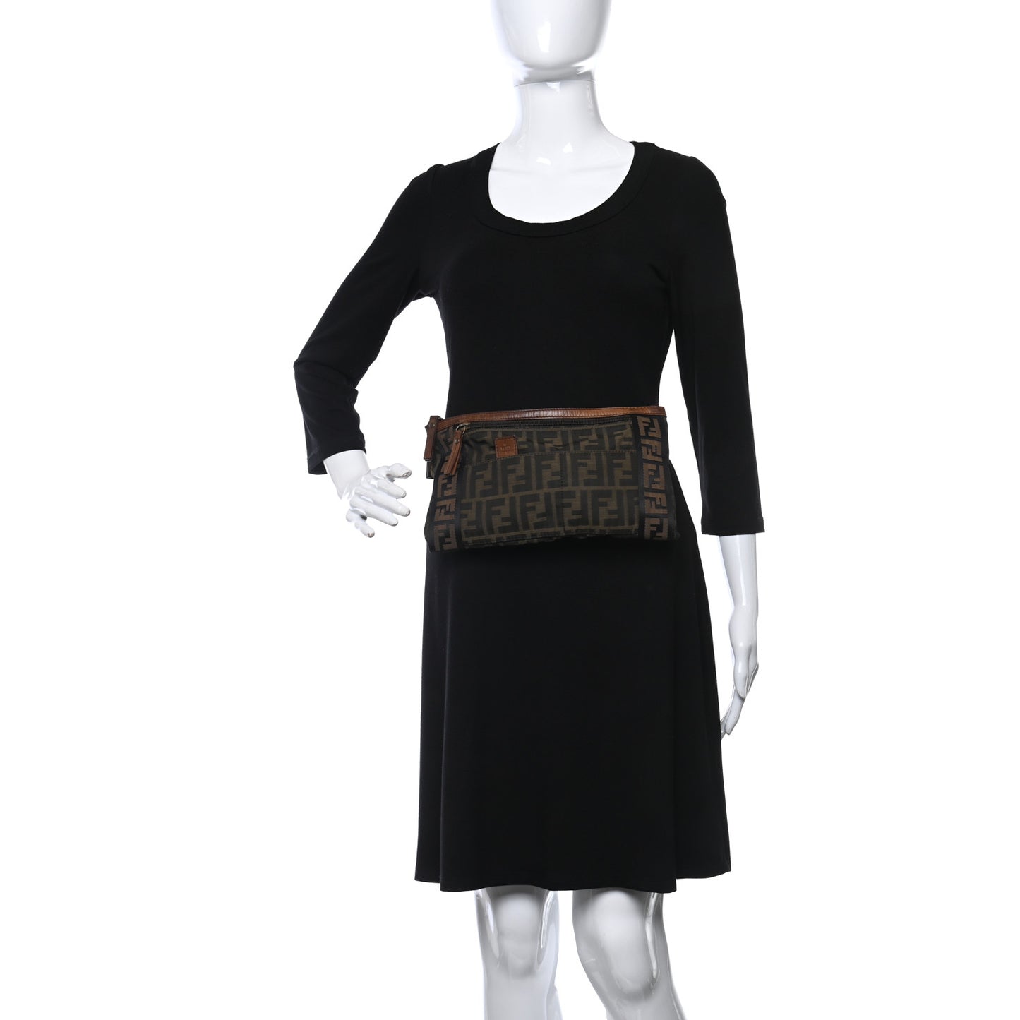 Zucca Vitello Patchwork Belt Bag Tobacco Sabbia