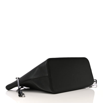Louis Vuitton Epi Neverfull MM Black 4 of 10
