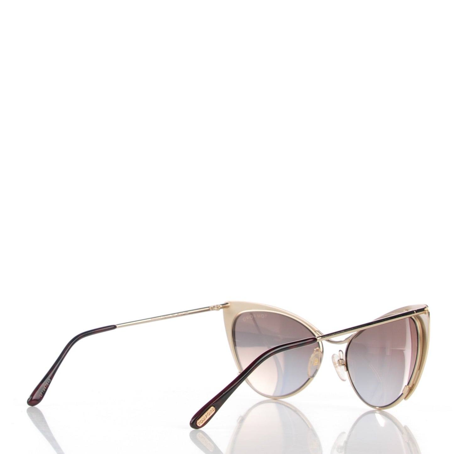 Nastasya Cat Eye Sunglasses TF304 Rose Gold
