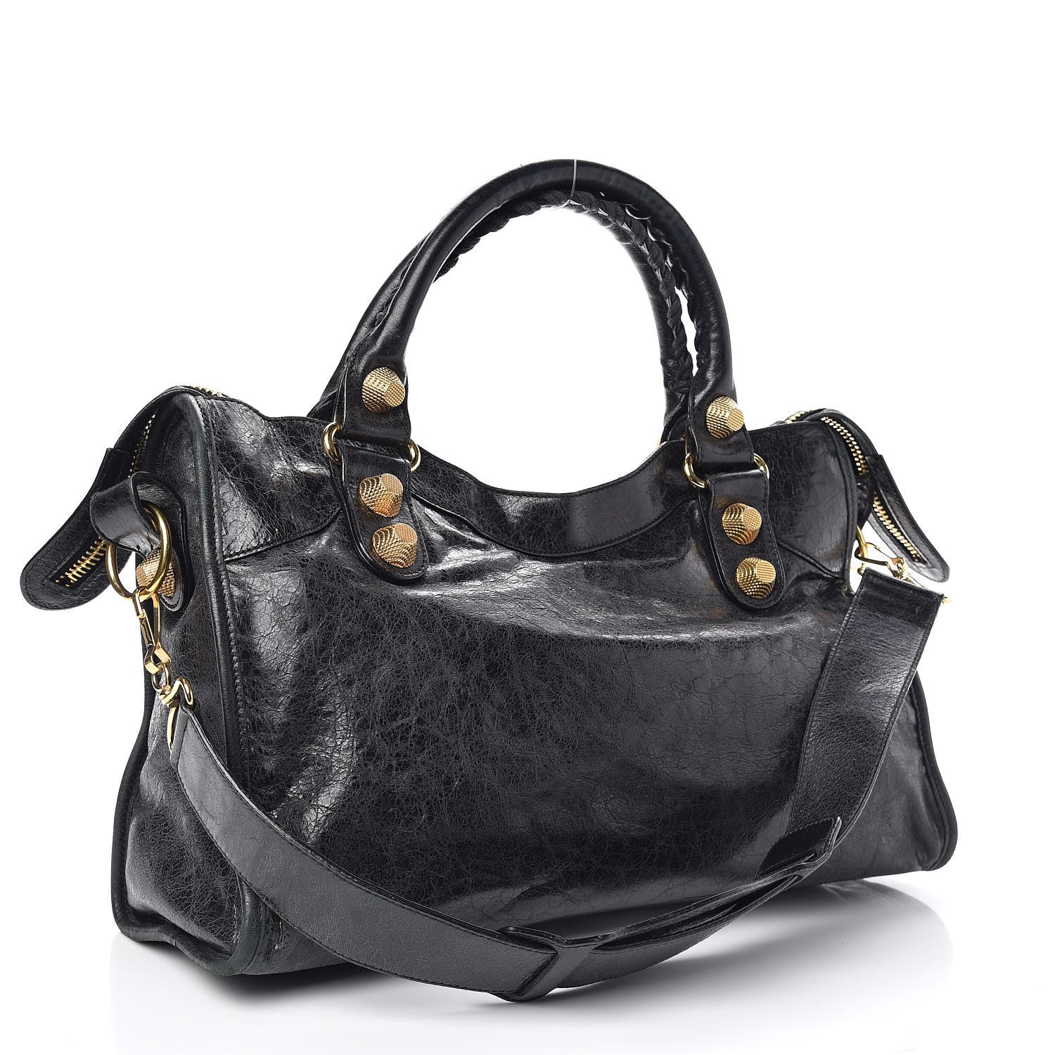Balenciaga Agneau Giant 21 Gold Hardware City Black 3 of 10