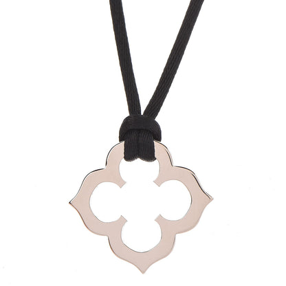 Cartier 18K White Gold Clover Necklace 3 of 6