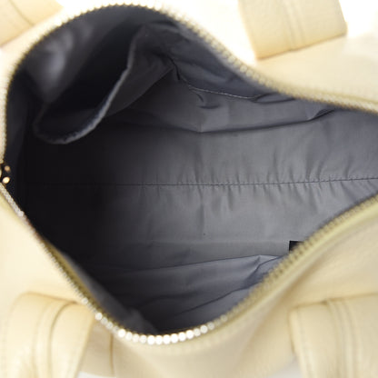 Alexander Wang Pebbled Lambskin Rocco Soft Meringue Pale Gold Hardware 4 of 11