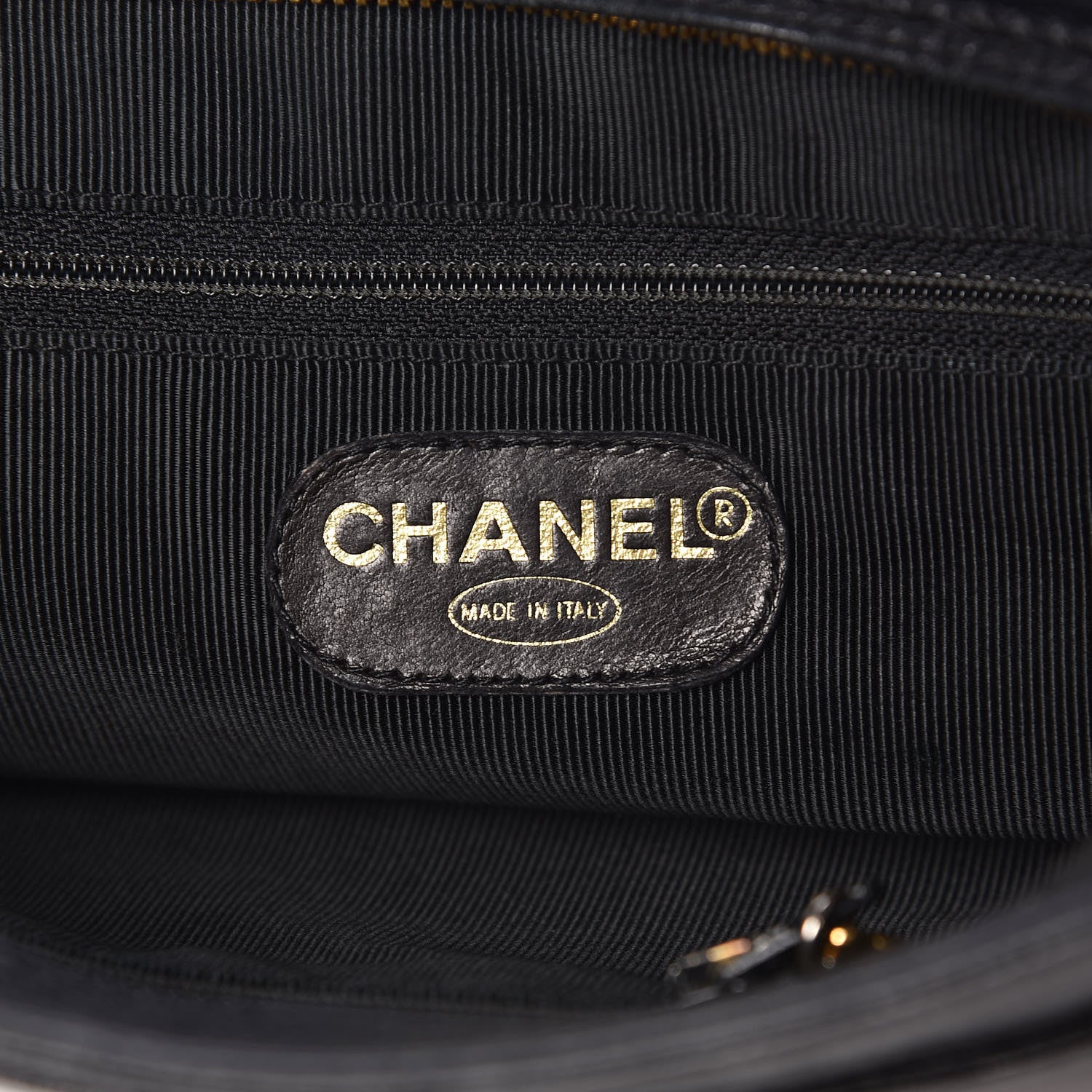 Chanel Caviar CC Shoulder Bag Black 6 of 14