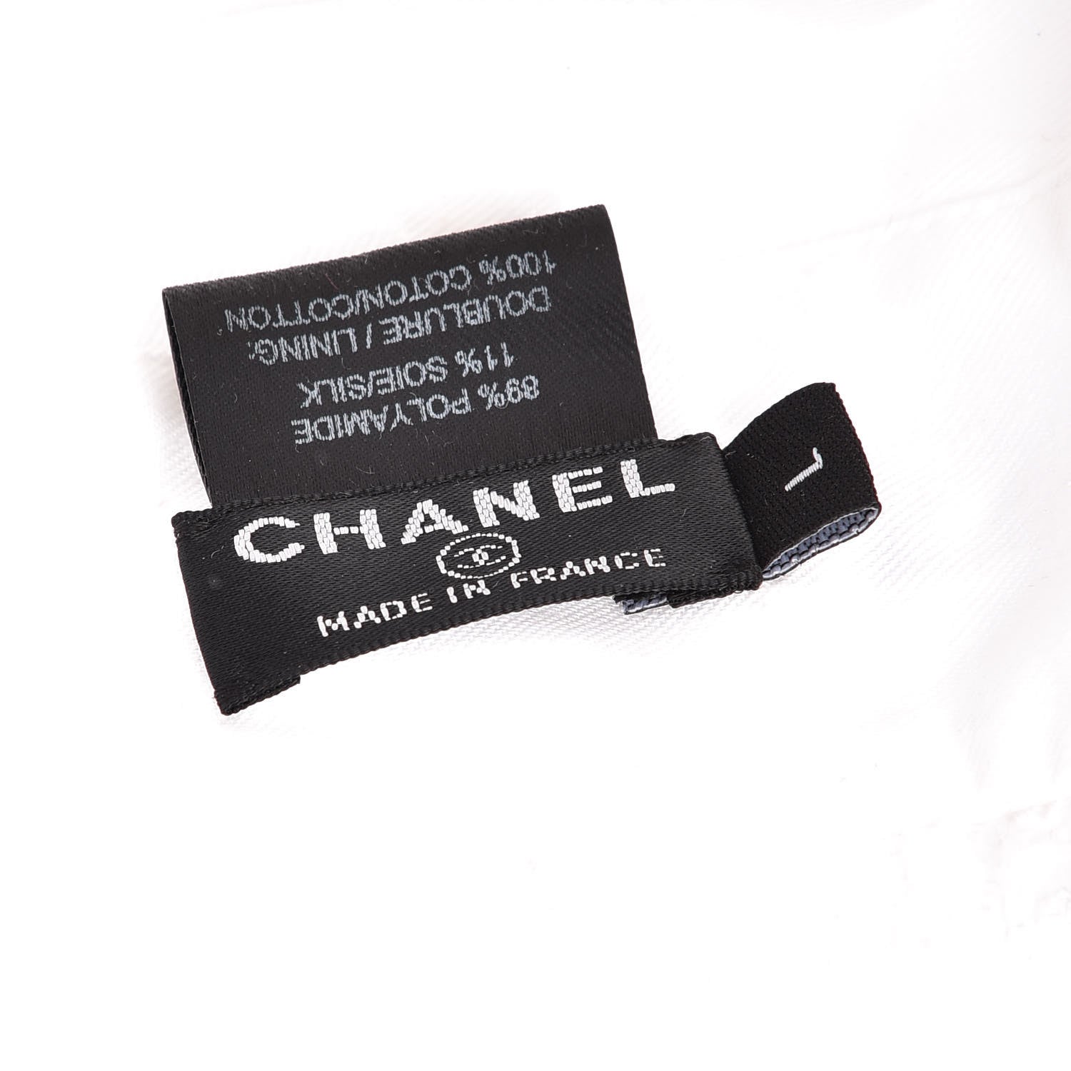 Chanel Tweed CC Beret L Ivory 4 of 5