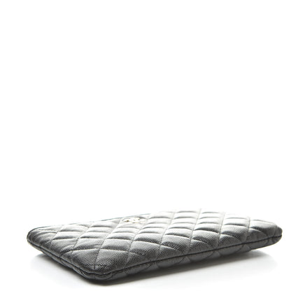 Chanel Caviar Quilted Small Pouch Black 4 of 8