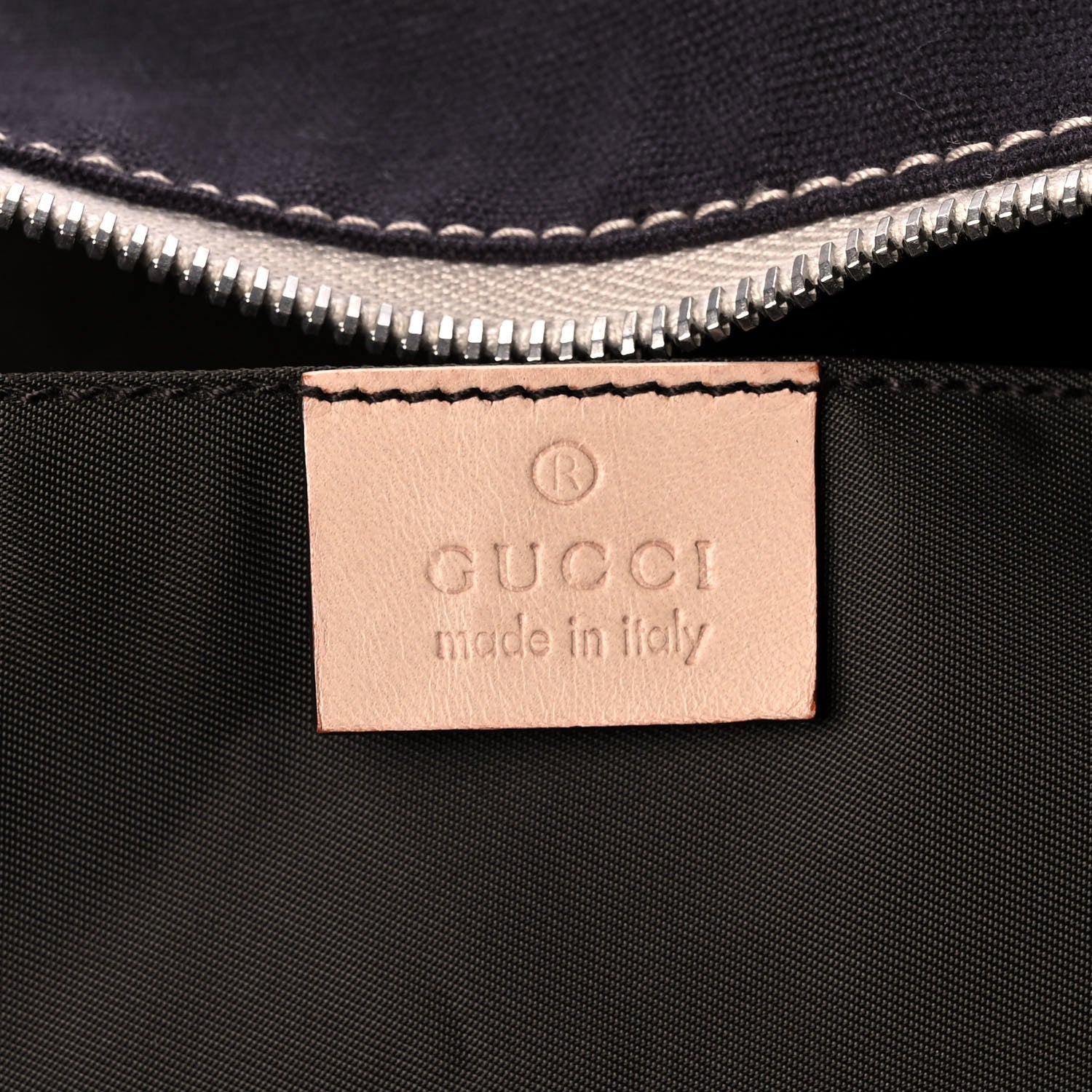 Gucci Canvas Web Signature Tote Black 5 of 13