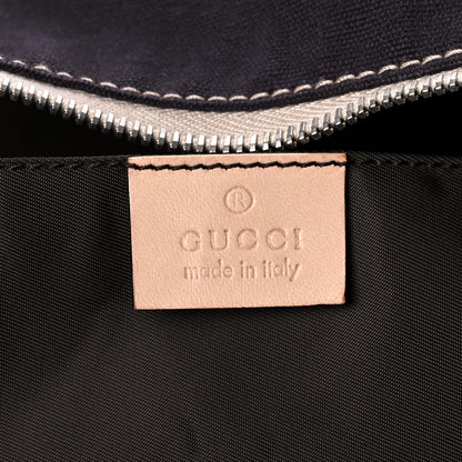 Gucci Canvas Web Signature Tote Black 5 of 13