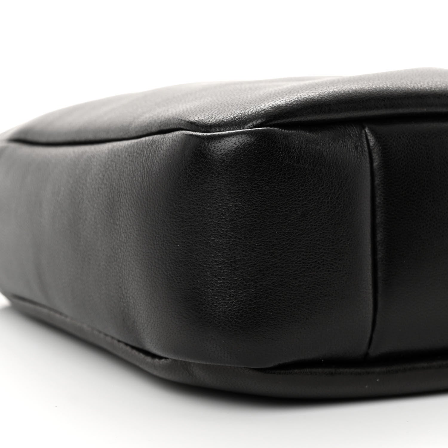 Saint Laurent Padded Lambskin Le 5 A 7 Hobo Black 9 of 12