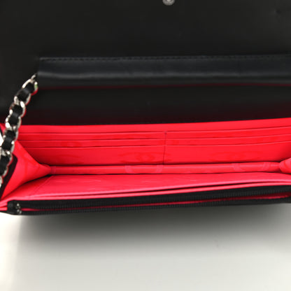 Chanel Calfskin Quilted Cambon Wallet On Chain WOC Black 5 of 10