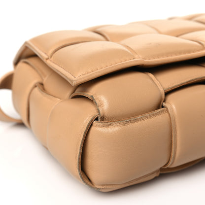 Bottega Veneta Nappa Maxi Intrecciato Padded Cassette Crossbody Bag Almond 9 of 12