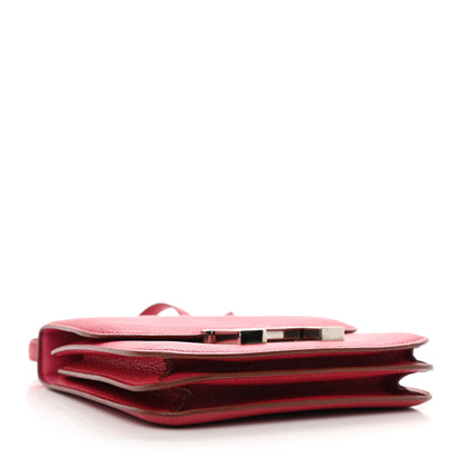 Hermes Chevre Mysore Martelee Constance 18 Framboise 4 of 15