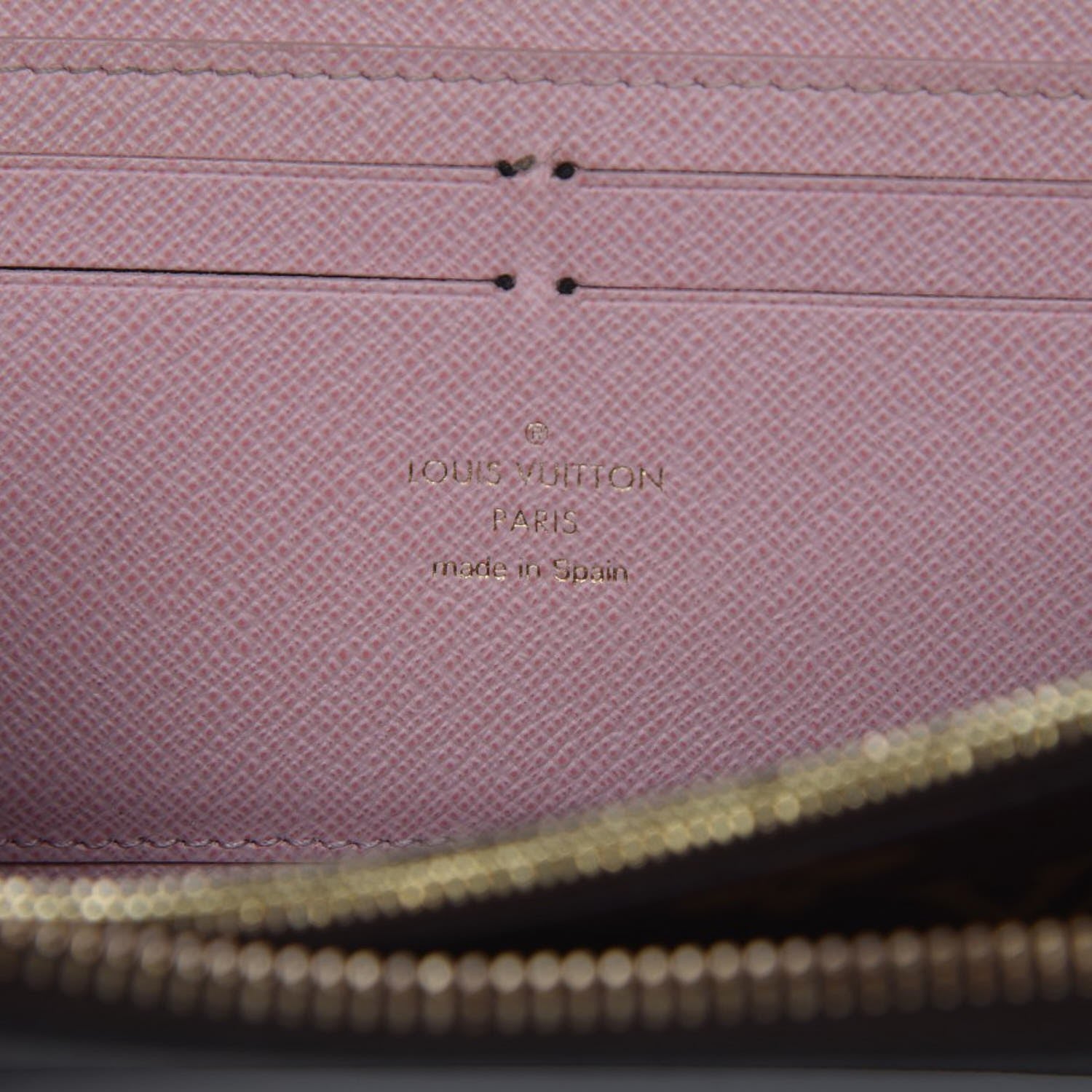Louis Vuitton Monogram Clemence Wallet Rose Ballerine 7 of 24
