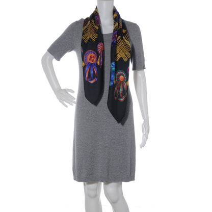 Hermes Silk Les Rubans Du Cheval Scarf 90 3 of 9