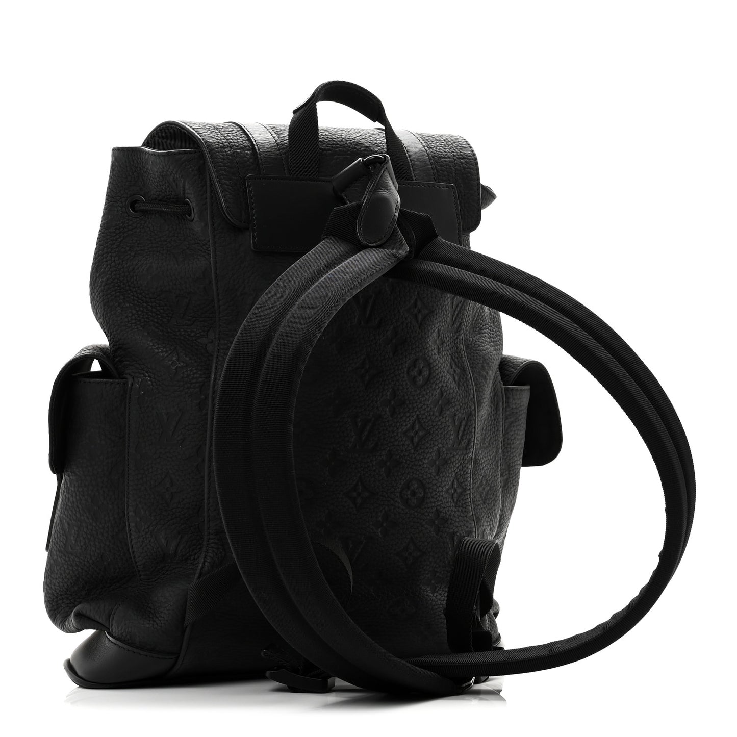 Taurillon Monogram Christopher PM Backpack Black