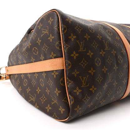 Louis Vuitton Monogram Keepall Bandouliere 55 7 of 8
