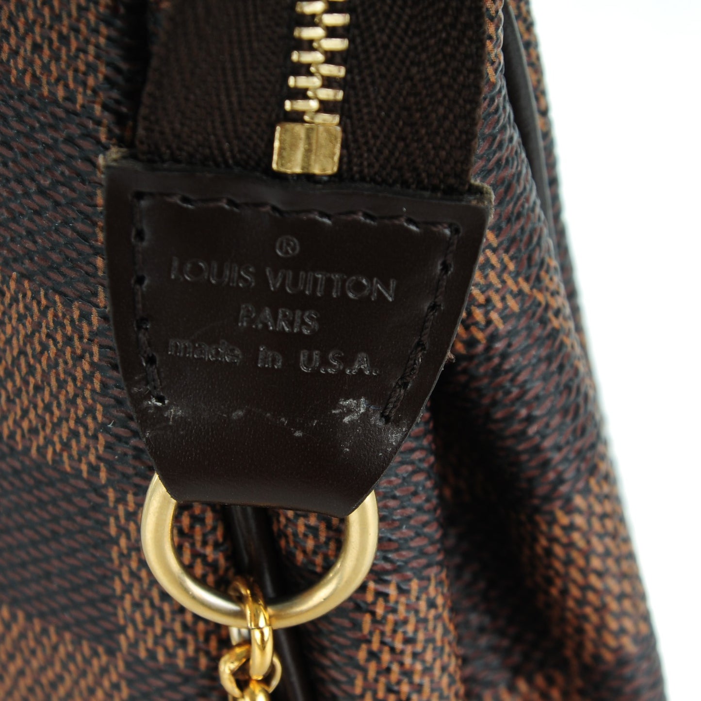 Damier Ebene Eva Clutch