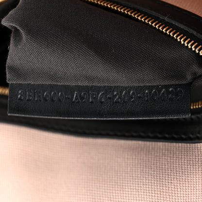 Fendi Canvas Vitello King FF Embroidered Baguette Rosa Quarzo Black 7 of 10